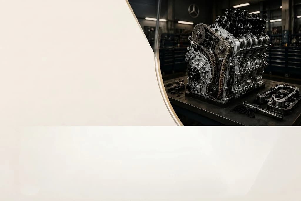 Precision-machined Jaguar engine block