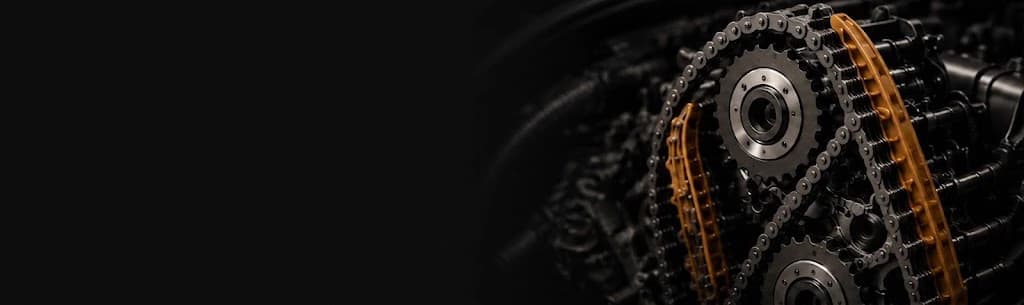 Jaguar AMG GT 53 timing chain mechanism